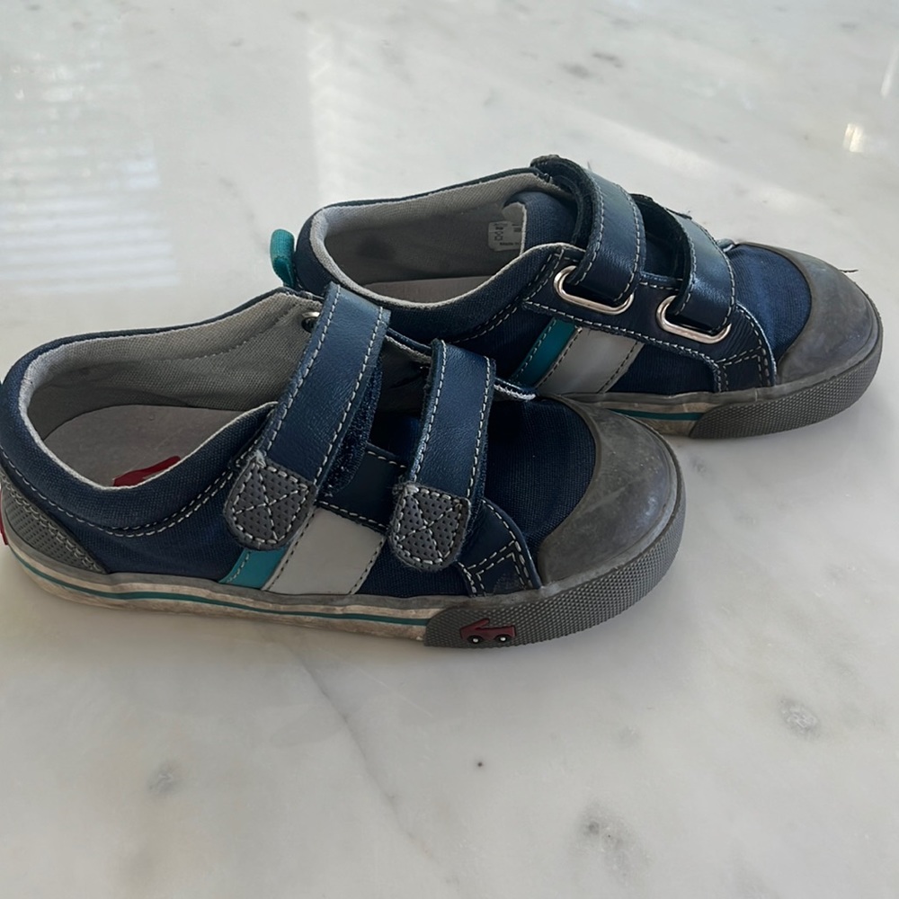 See Kai Run Navy Sneakers